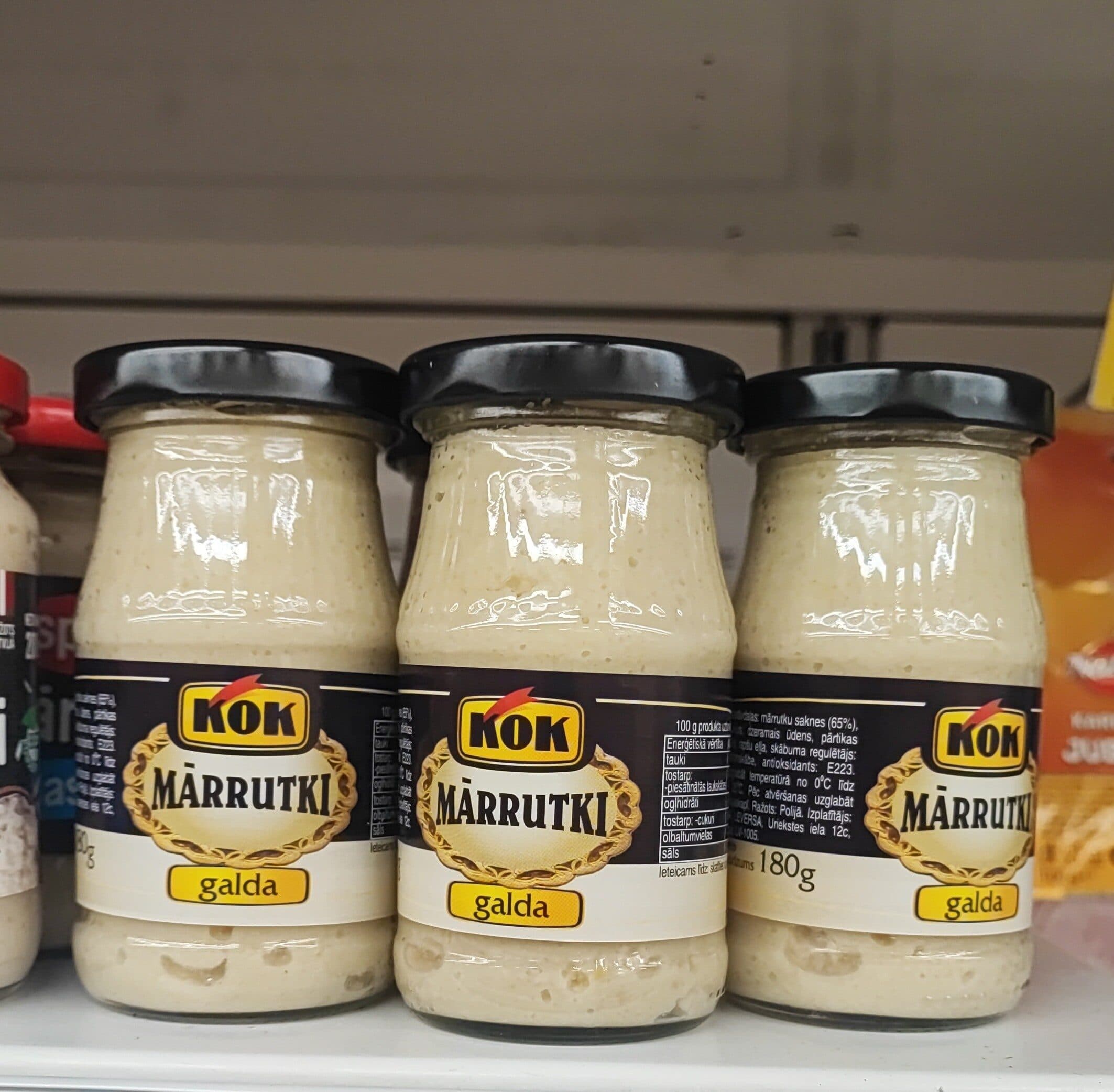 mārrutki Kok galda packshot