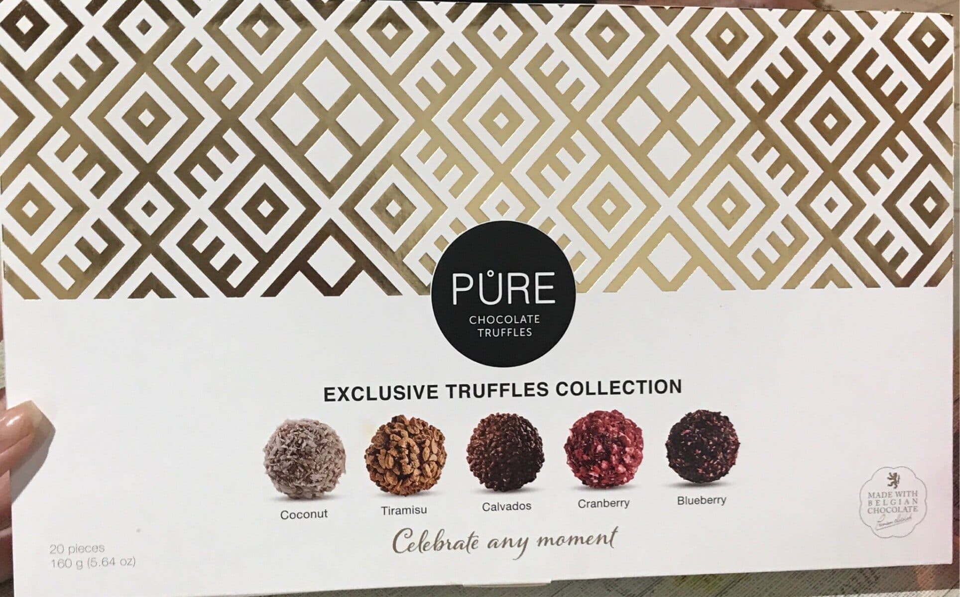 Exclusive truffles collection packshot