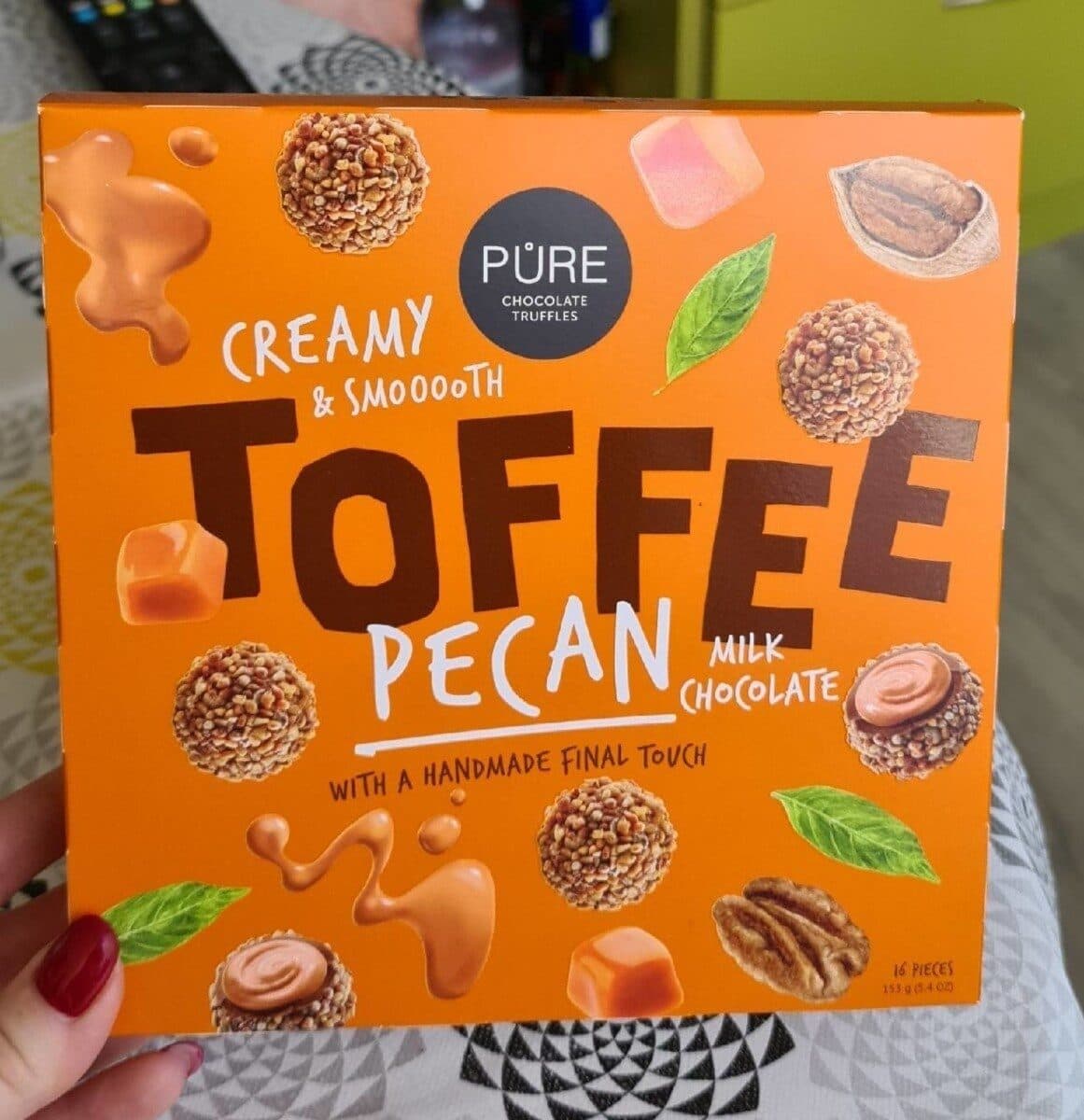Toffee pecan packshot