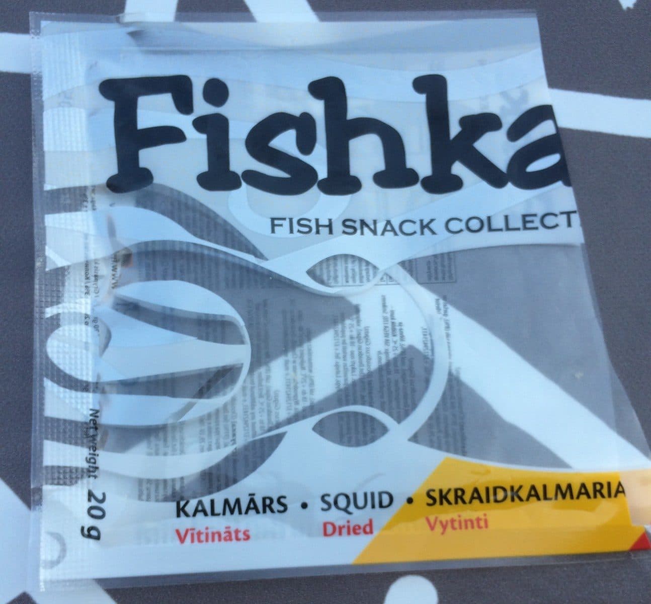 Fishka Calamars séchés packshot