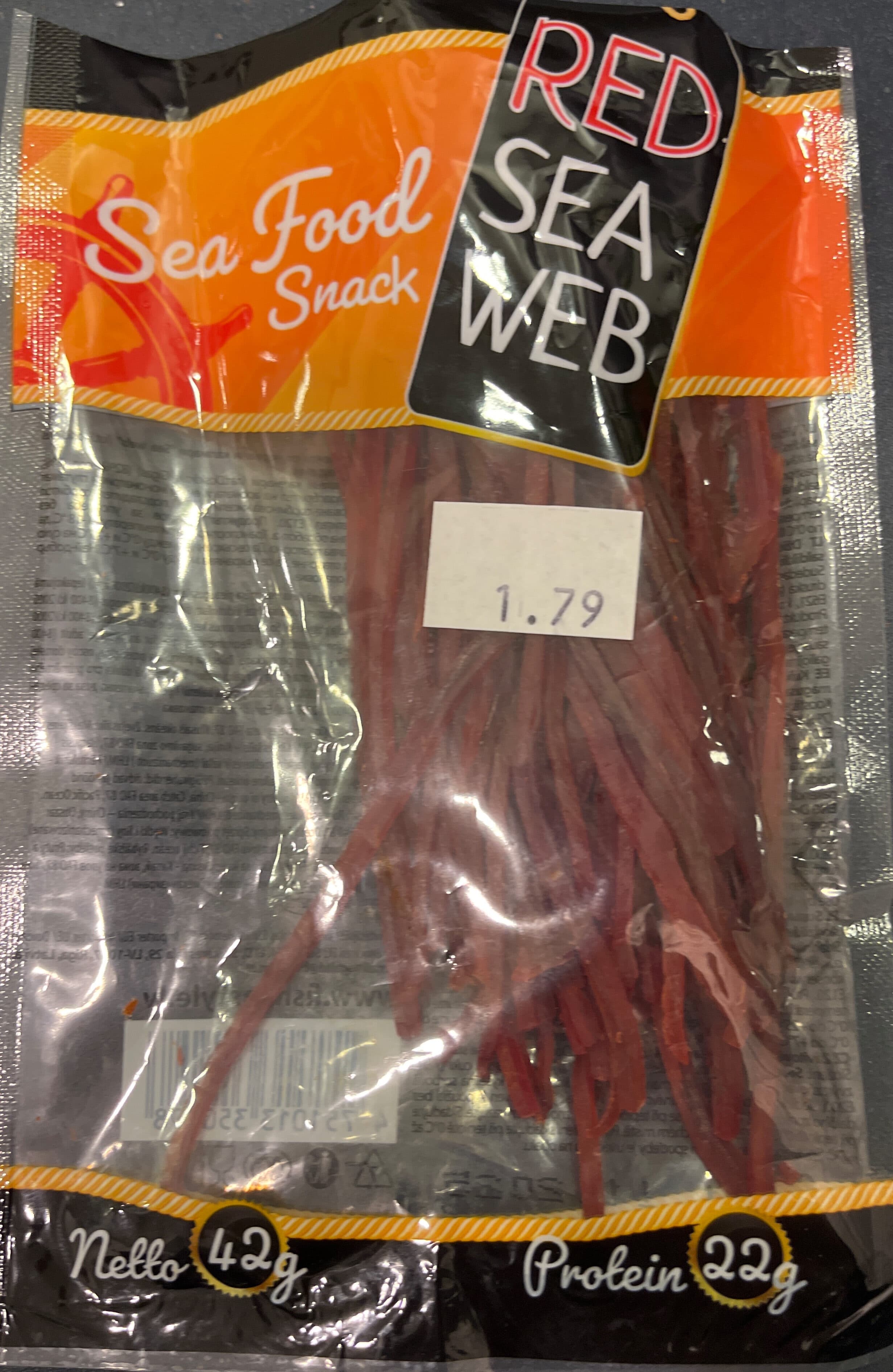 Fishka Sea Food Snack - Red Sea Web packshot