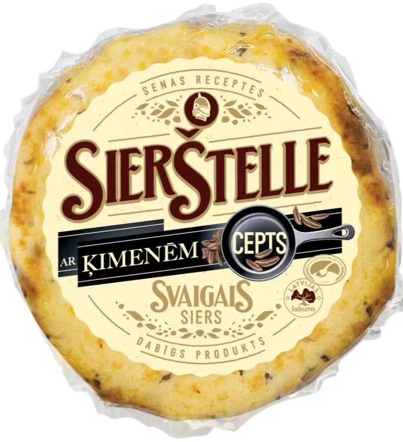 Sierštelle Cheese baked with cumin packshot