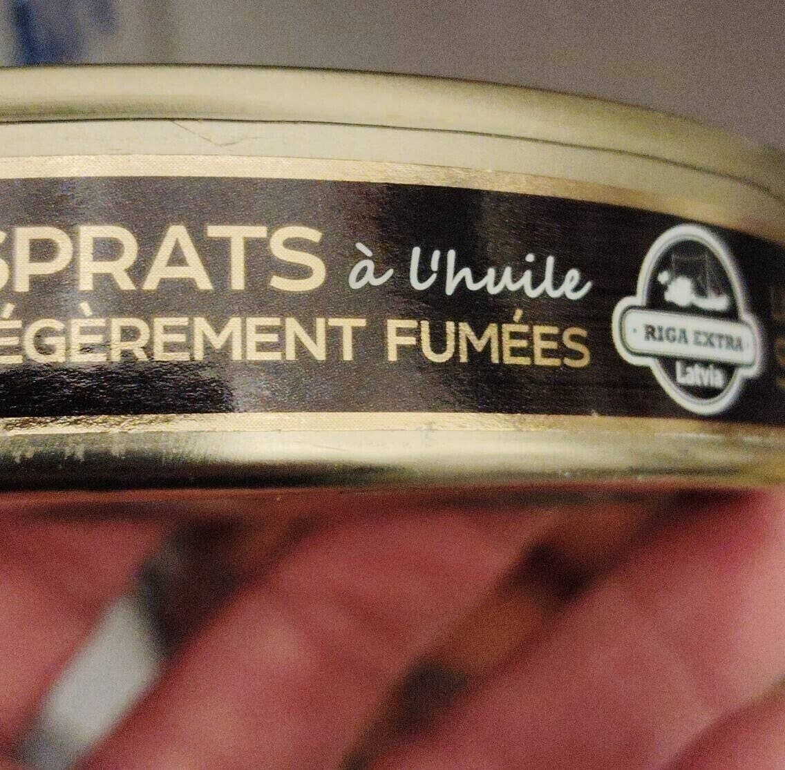Sprats à l'huile packshot