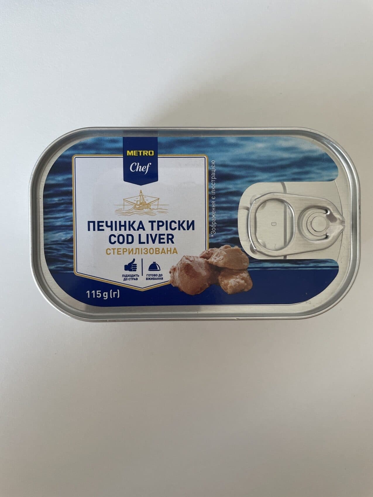 Metro Chef Cod Liver packshot