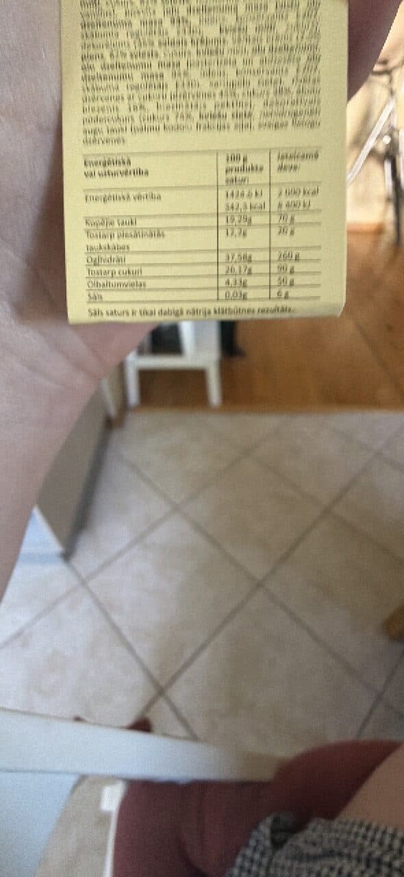 Kūkotava Vārītā krēma kuka packshot