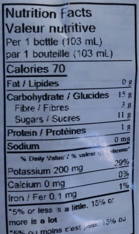 Open Food Facts Pear,banana and gooseberry packshot