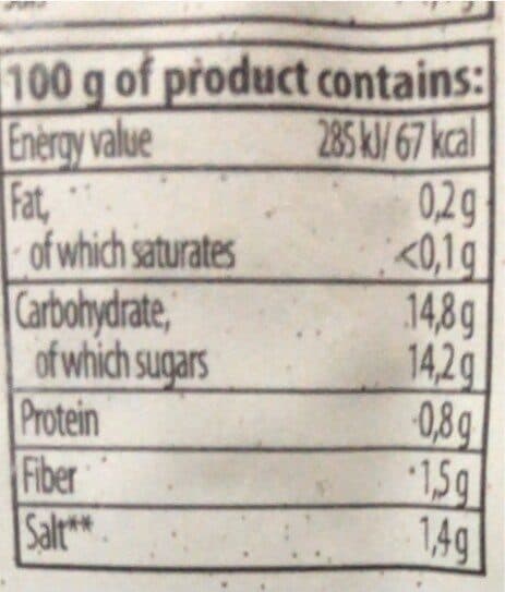 Open Food Facts Apple, banana&blueberry packshot