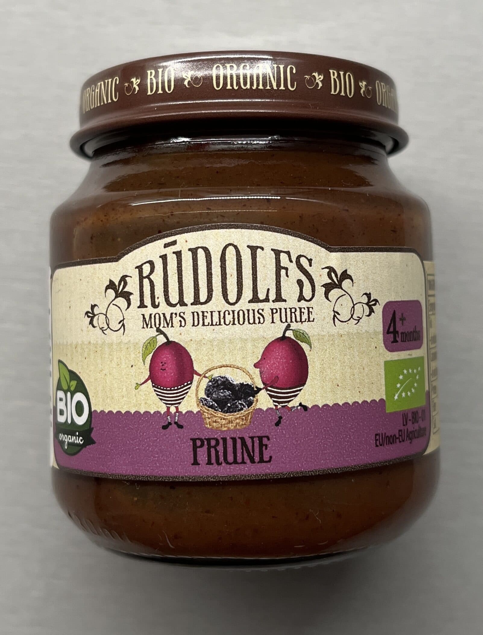 Rudolfs Prune puree packshot