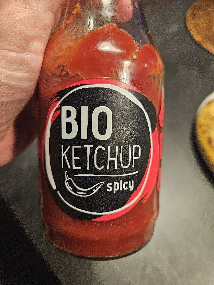 Rudolfs Bio ketchup packshot