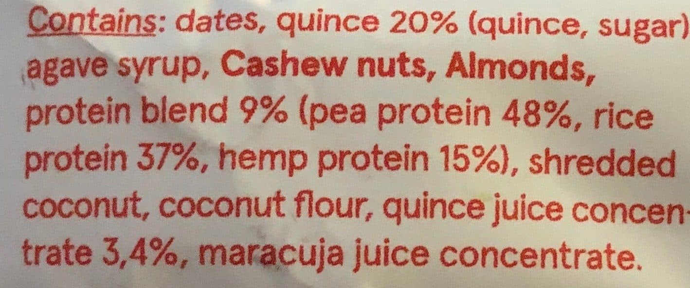 Open Food Facts Protein energy bar packshot