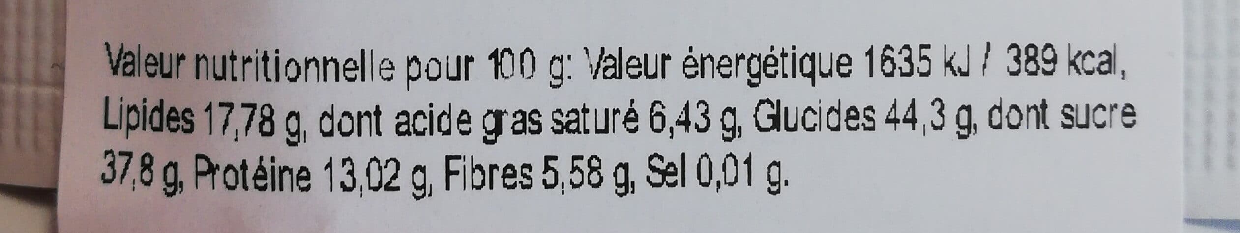 Open Food Facts Protein energy bar packshot