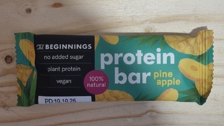The Beginnings Barre proteine ananas packshot