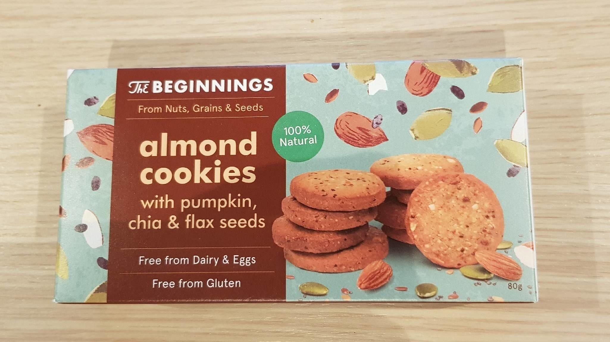 The Beginnings Almond Cookies packshot
