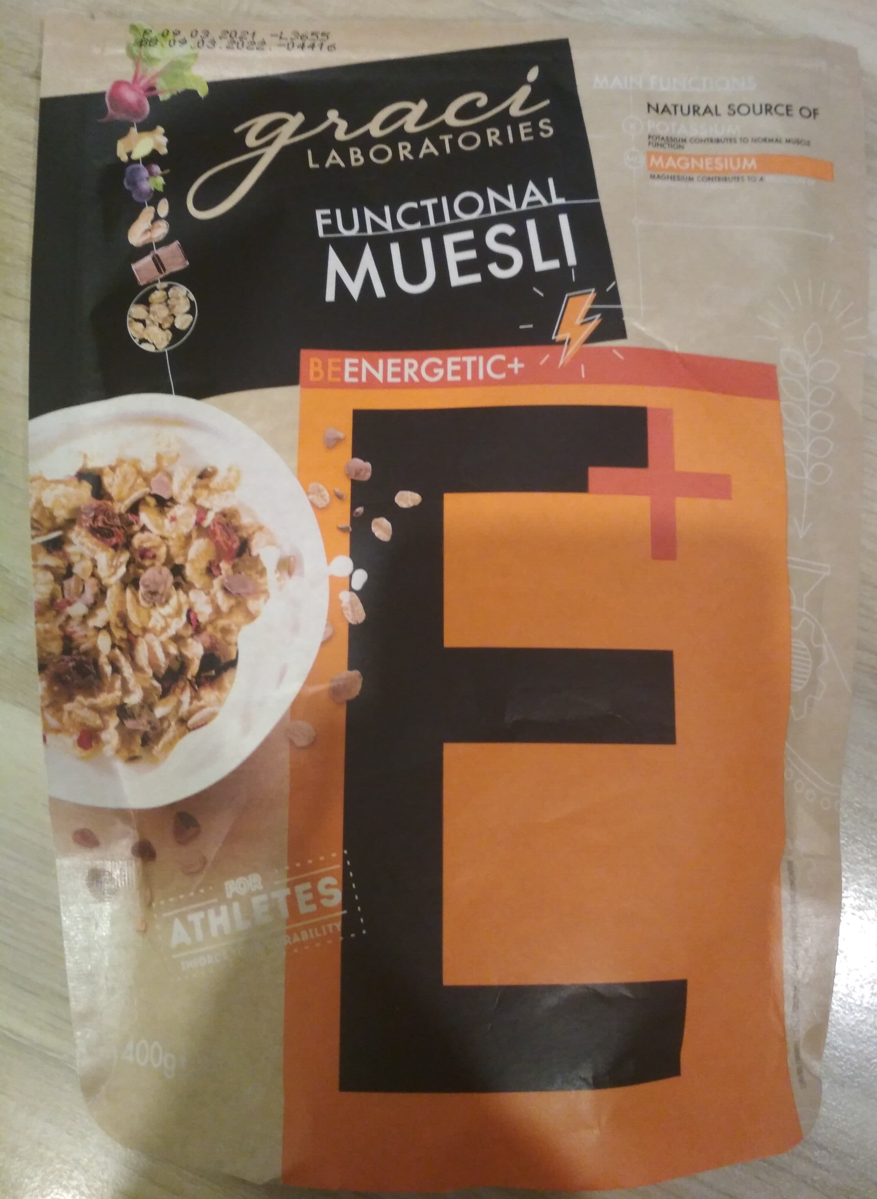 graci laboratories functional muesli packshot