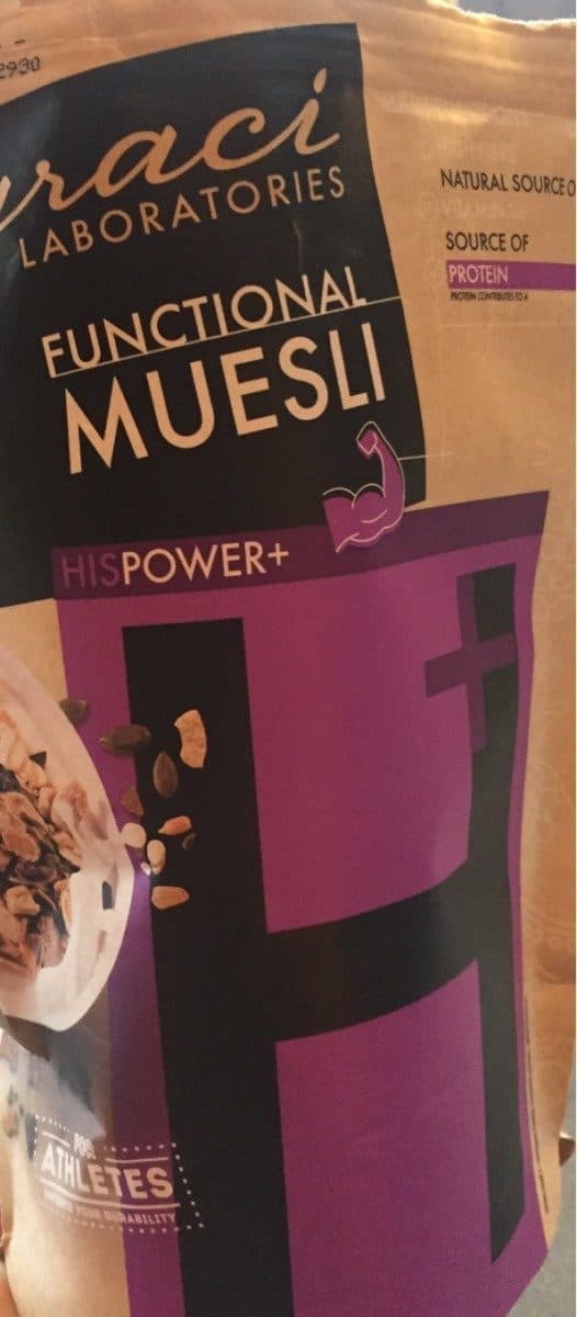 Functional Muesli packshot