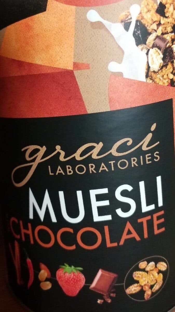 Graci muesli chocolate packshot