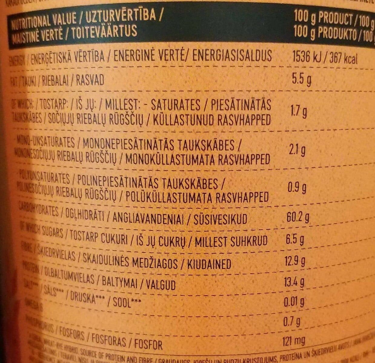 Open Food Facts Graci muesli chocolate packshot