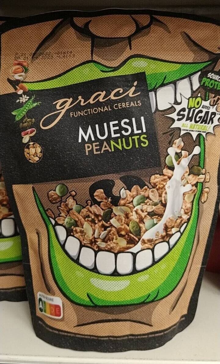 Graci Muesli peanuts packshot