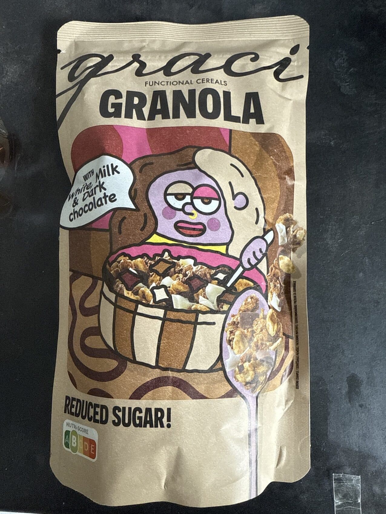 graci Triple Chocolate Granola packshot