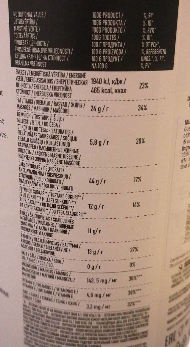 Open Food Facts Gluten free muesli 50% packshot