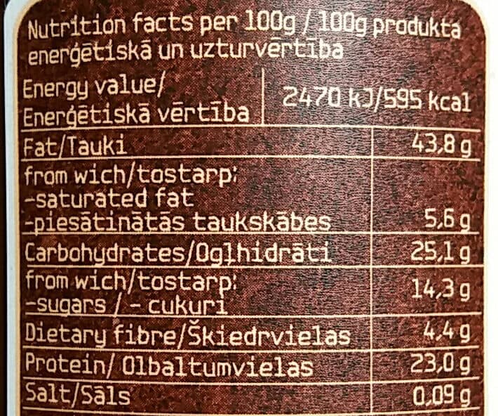 Nutego Zemesriekstu sviests ar tumšo šokolādi packshot