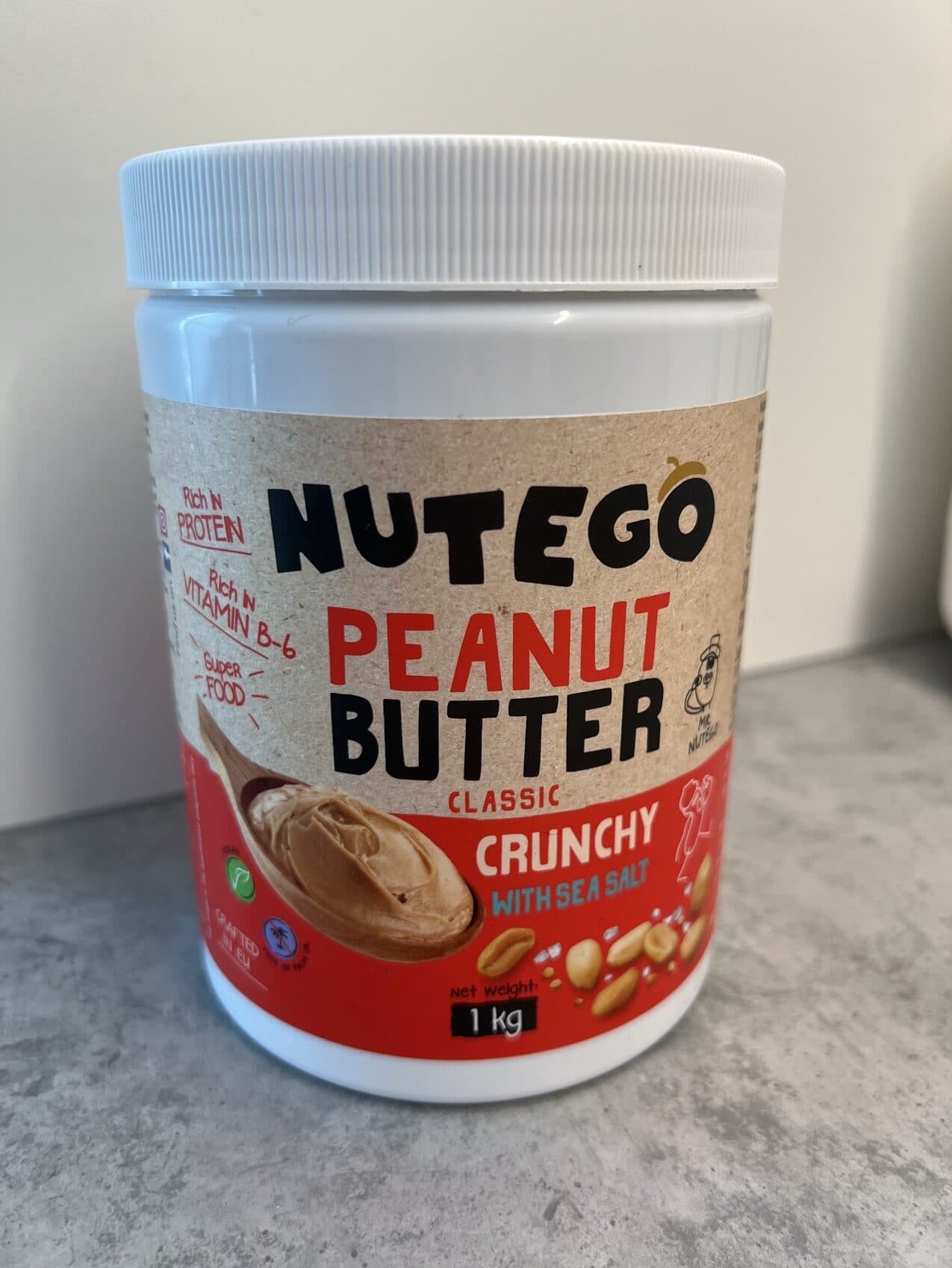 Nutego Nutego Peanut Butter - Crunchy With Sea Salt packshot
