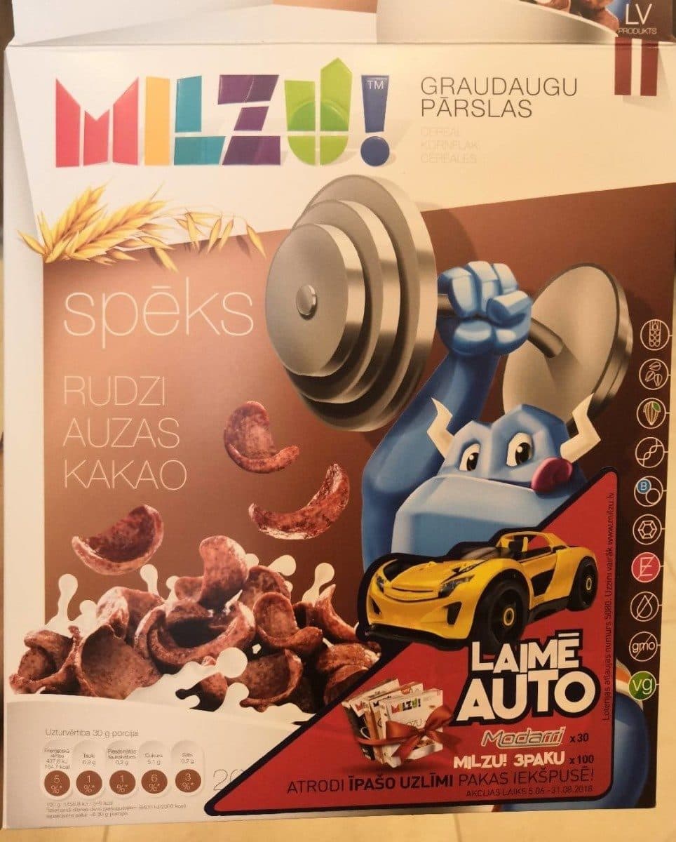 Milzu! Speks packshot
