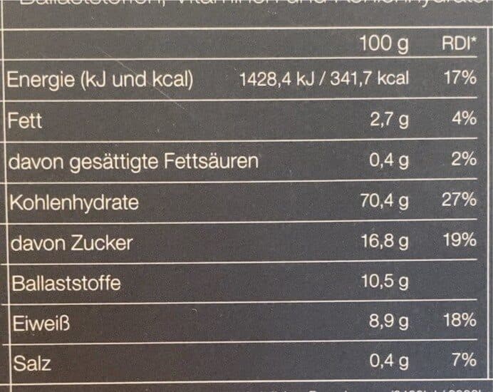 Milzu! Früstücksflakes packshot