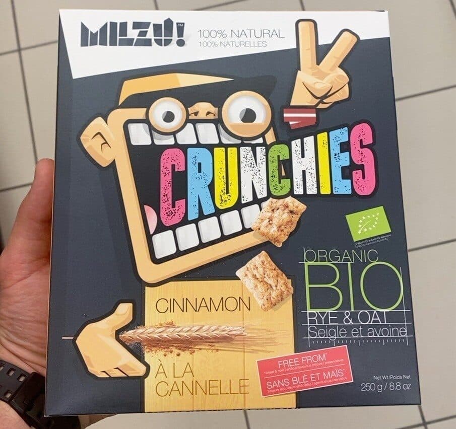 Crunchies packshot