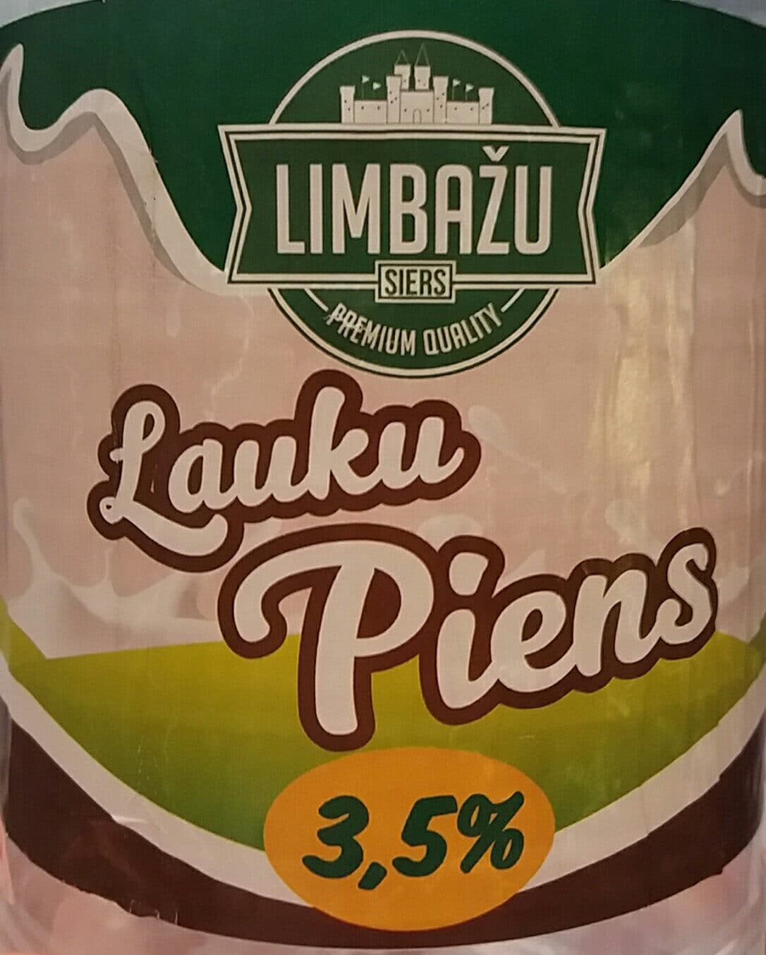Limbažu siers 3.5% Lauku piens packshot
