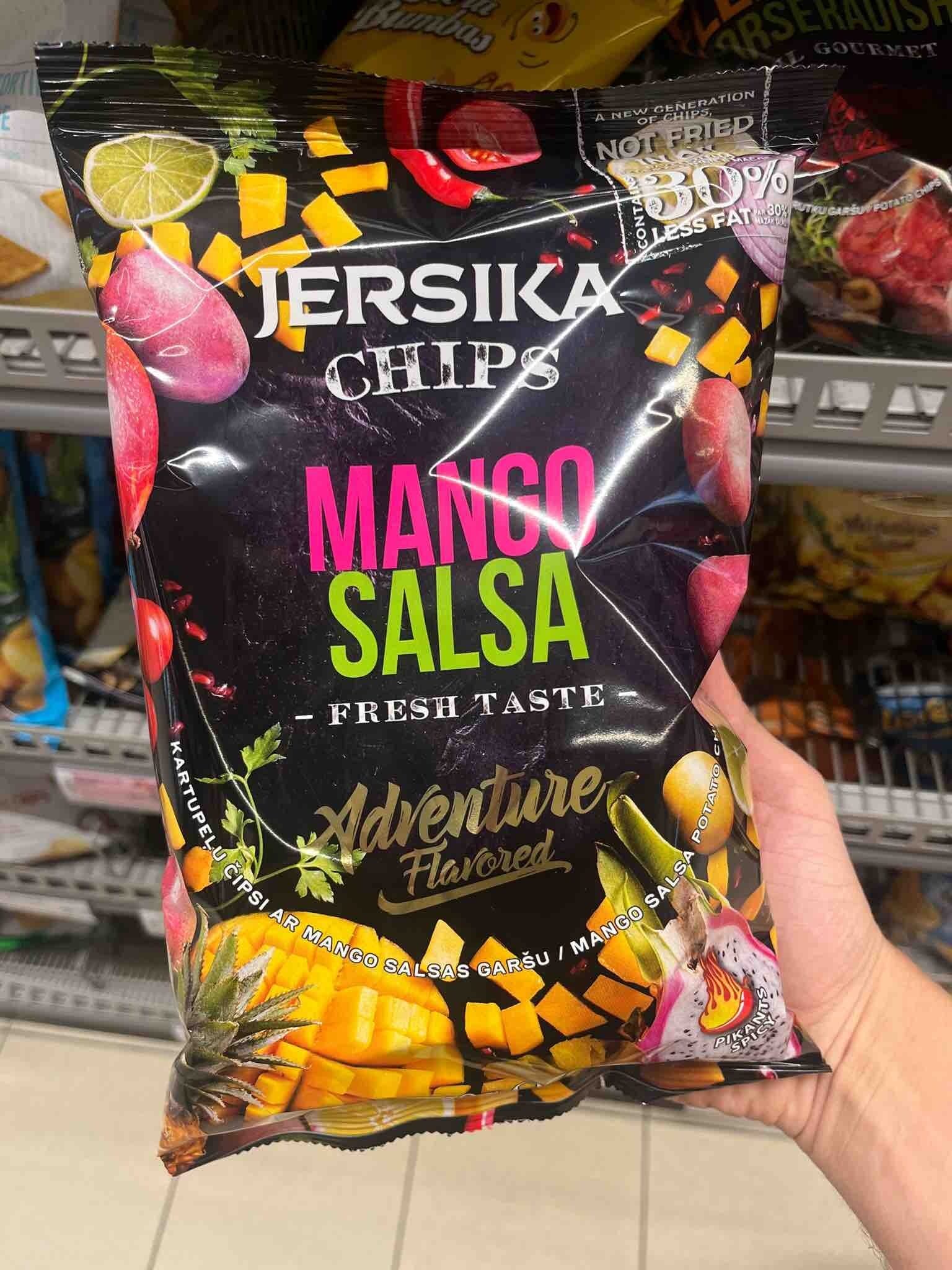Jersika Mango Salsa Chips packshot