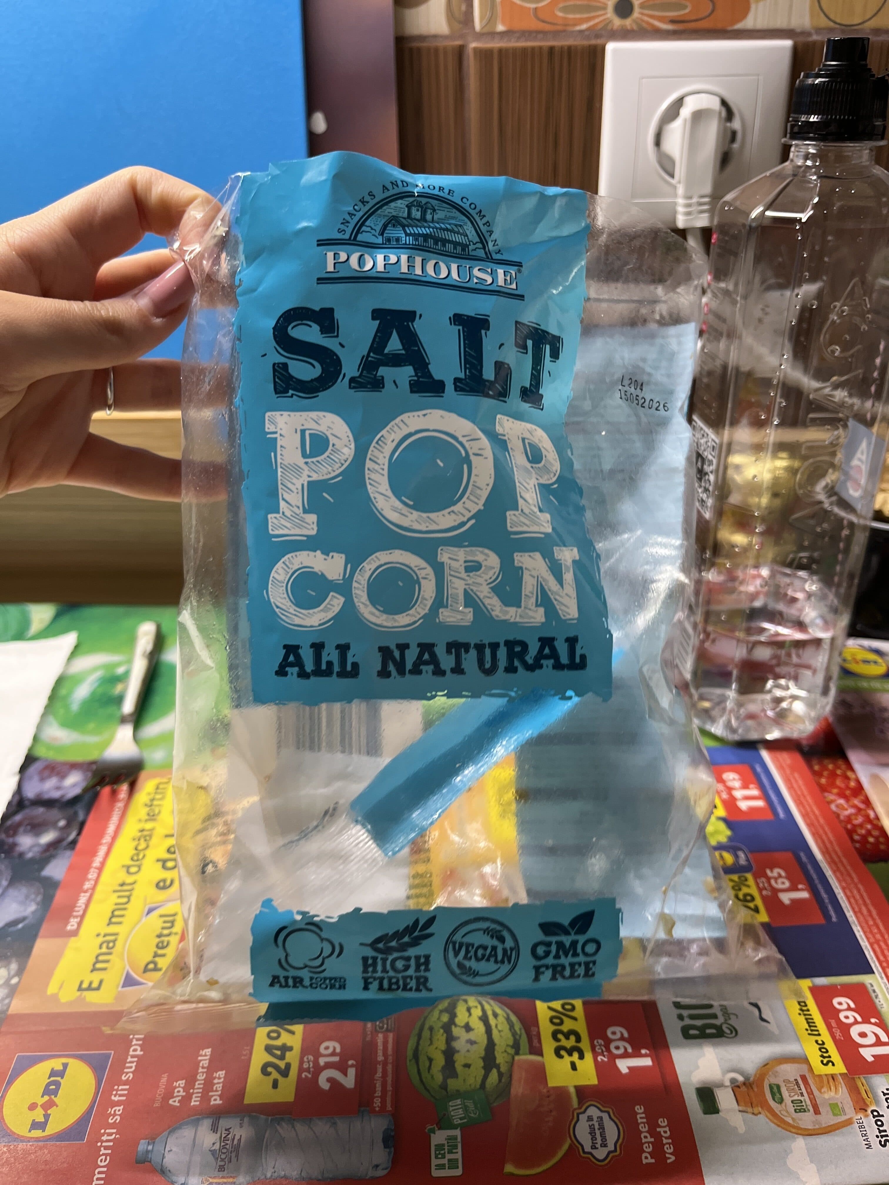Pophouse Salt Popcorn packshot