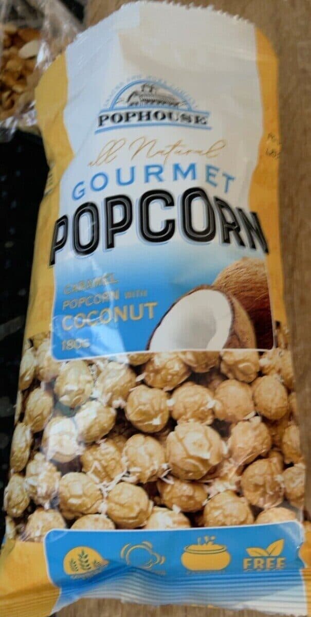Pophouse Gourmet Popcorn With Coconut packshot