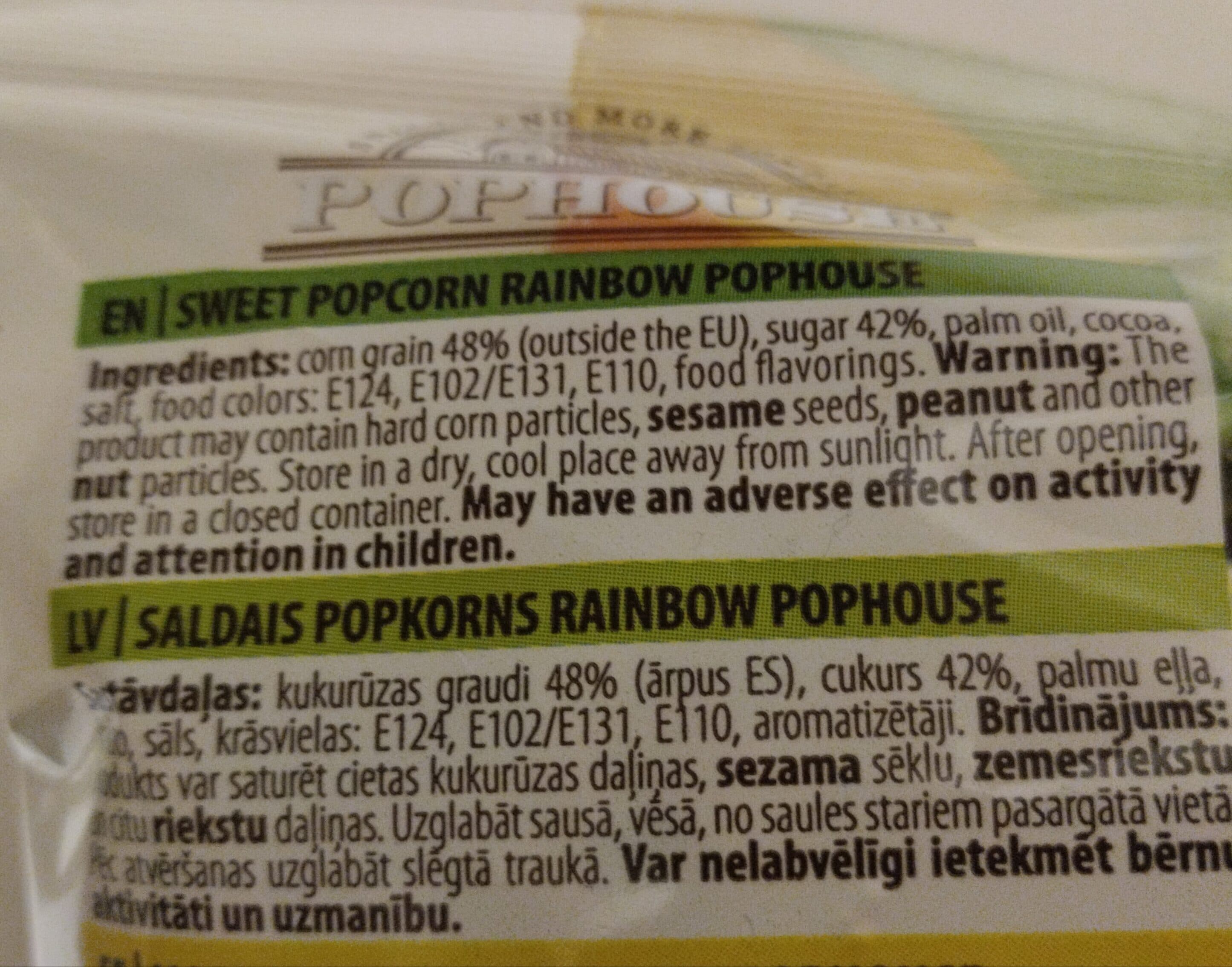 POPHOUSE Sweet Popcorn Rainbow packshot