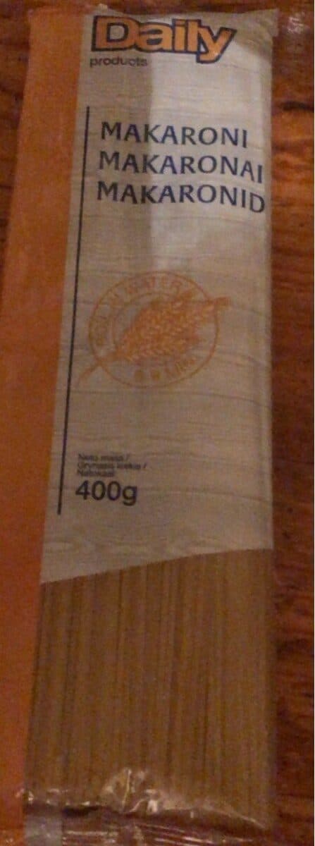 Spaghettis makaroni packshot