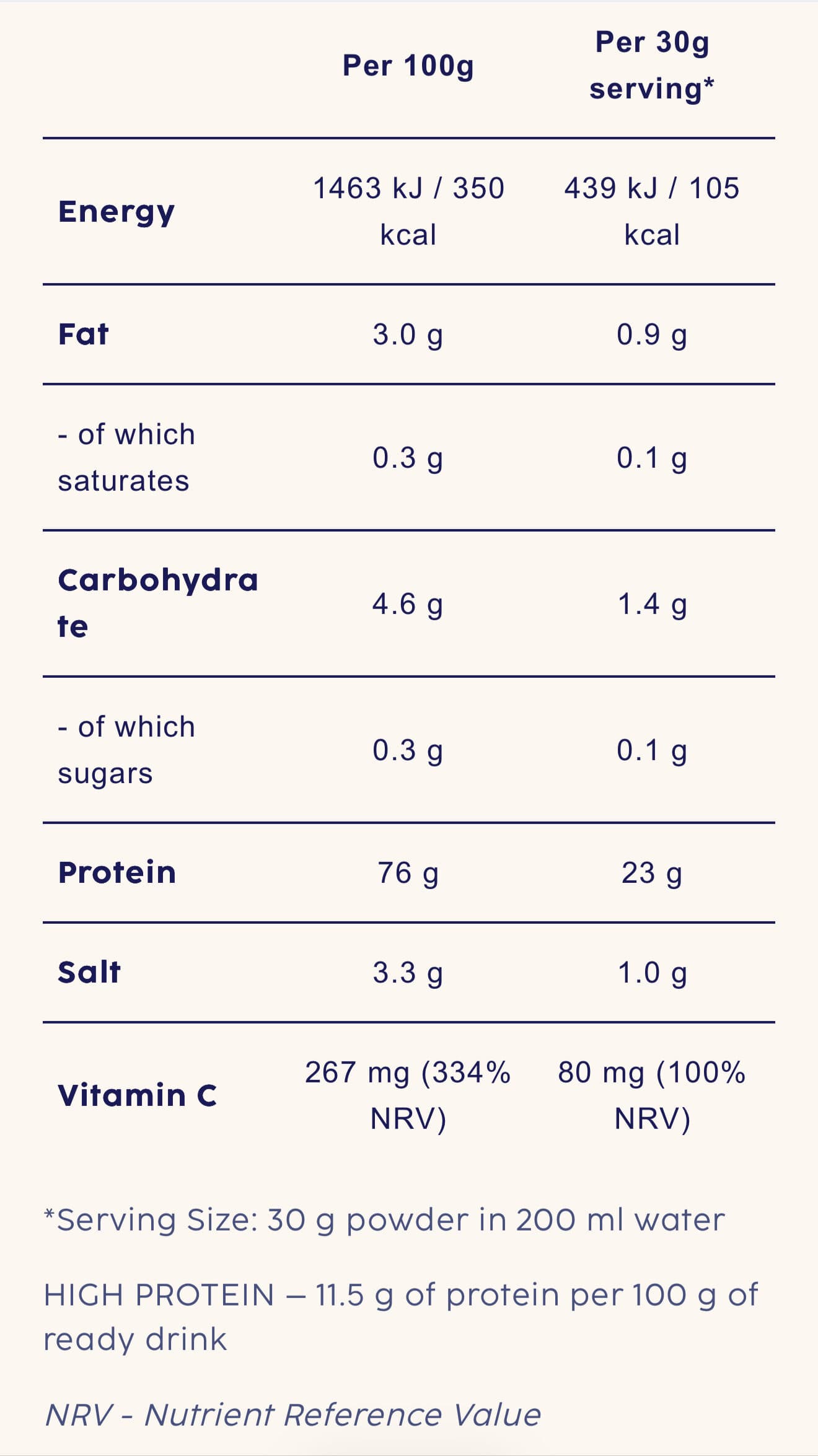 Fiteg2 Egg White Protein Powder - Vanilla packshot
