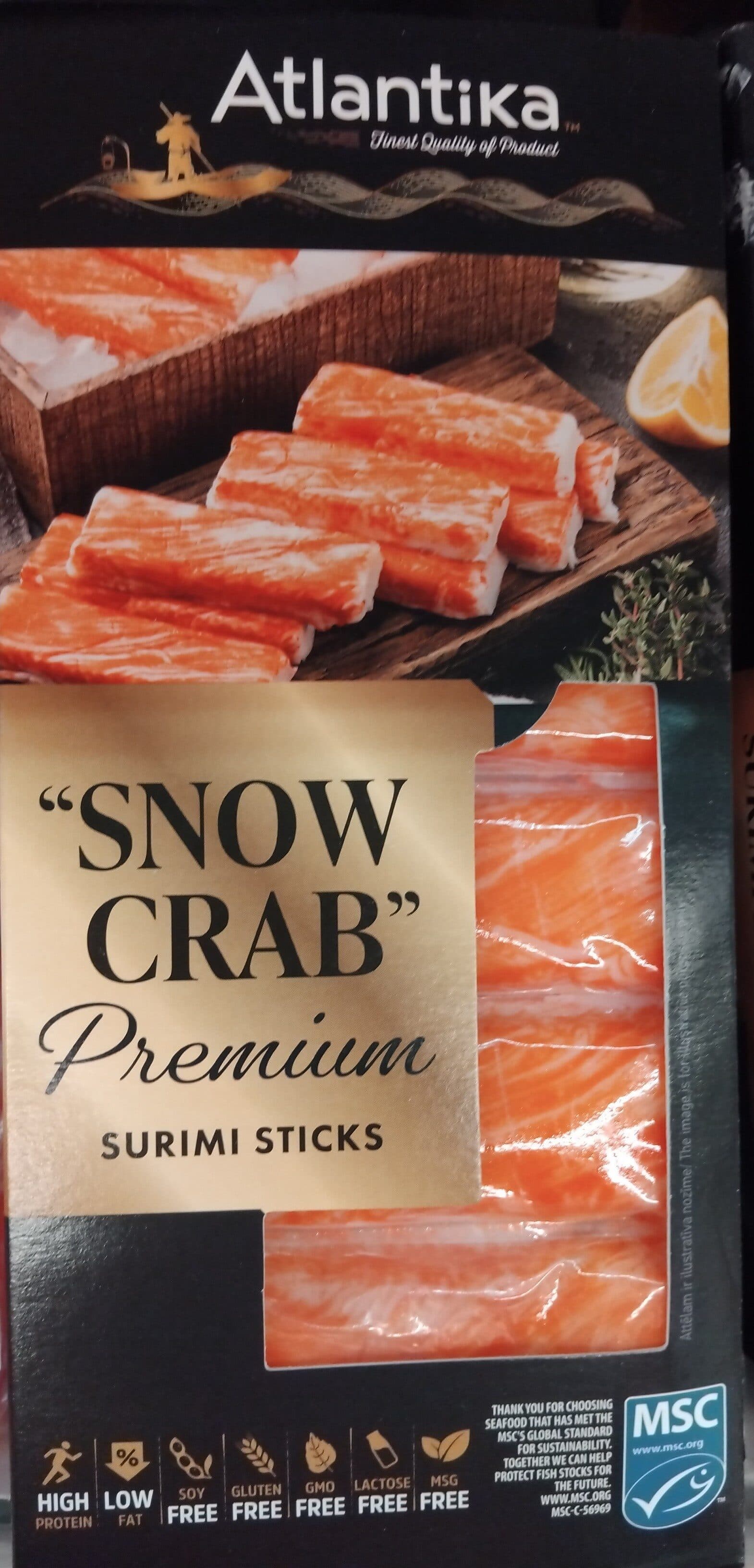 Brivais Vilnis Рулца от раци снежен краб packshot