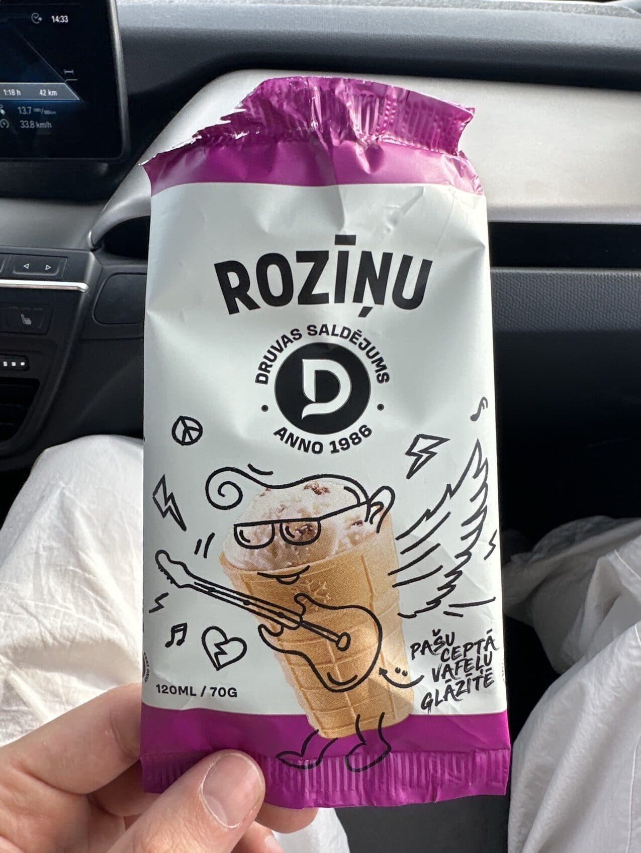 Druvas Rozinu Saldejums packshot