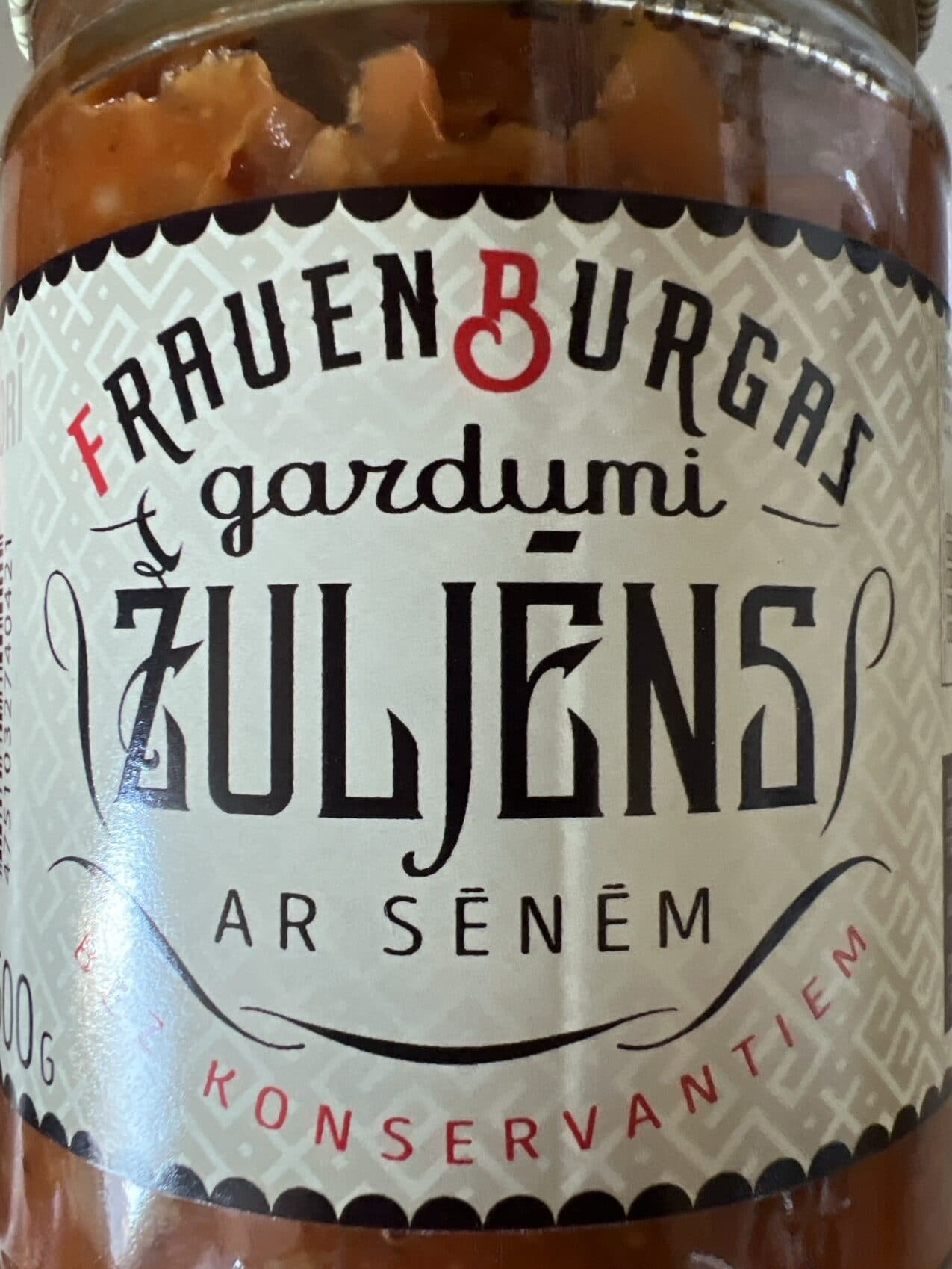 Frauen & Burgas Žuljens Ar Sēnēm packshot