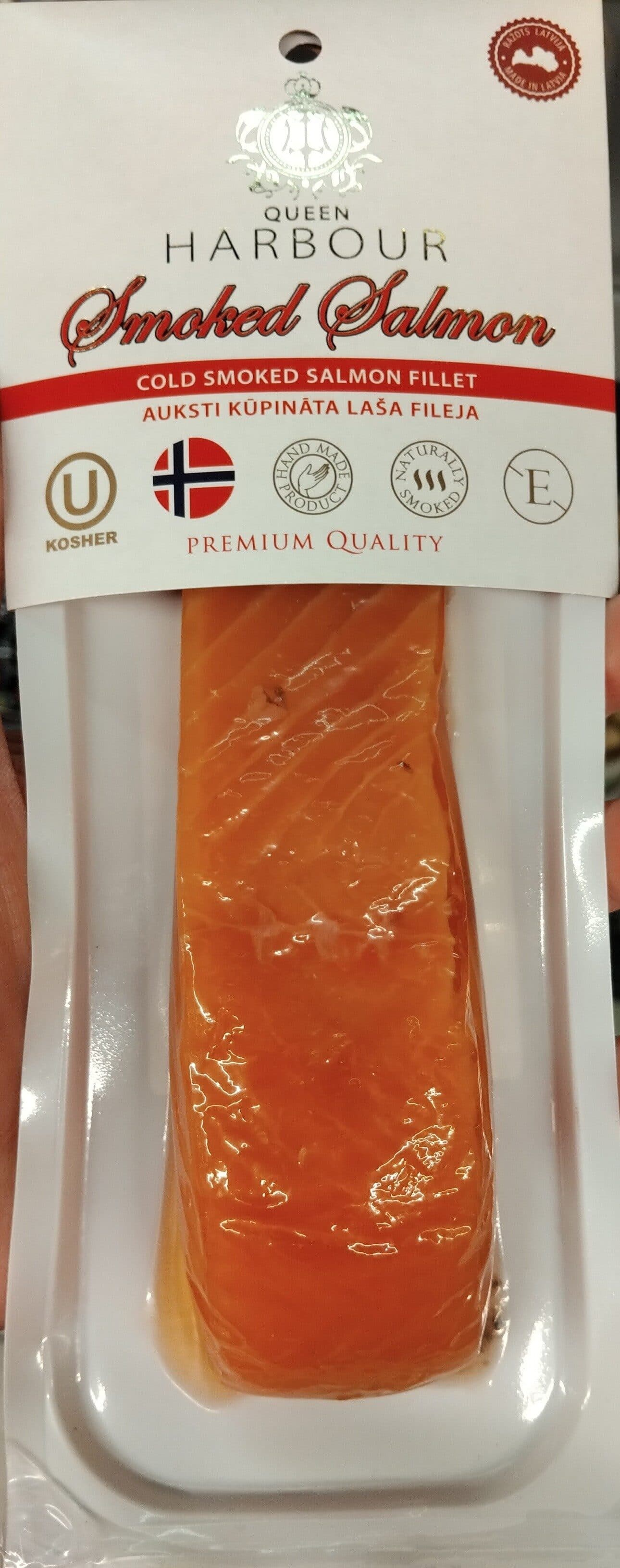 Queen Harbour Филе от сьомга с кожа packshot