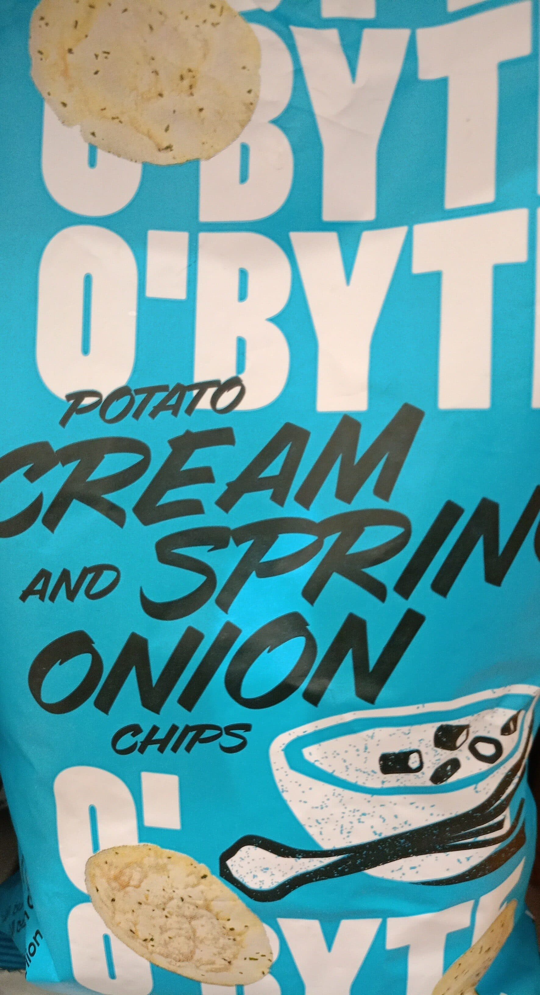 o’byte potato chips packshot
