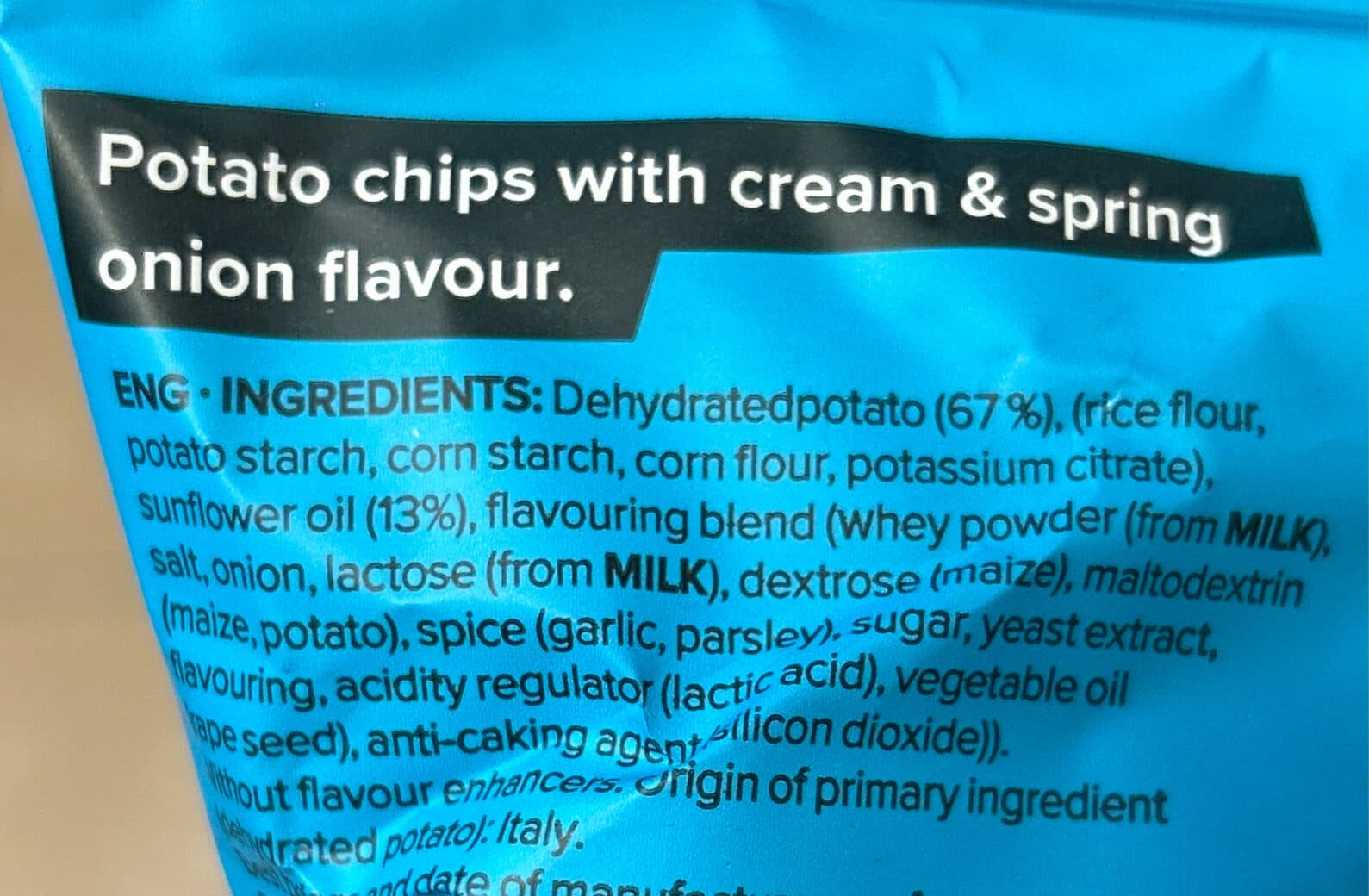 o’byte potato chips packshot