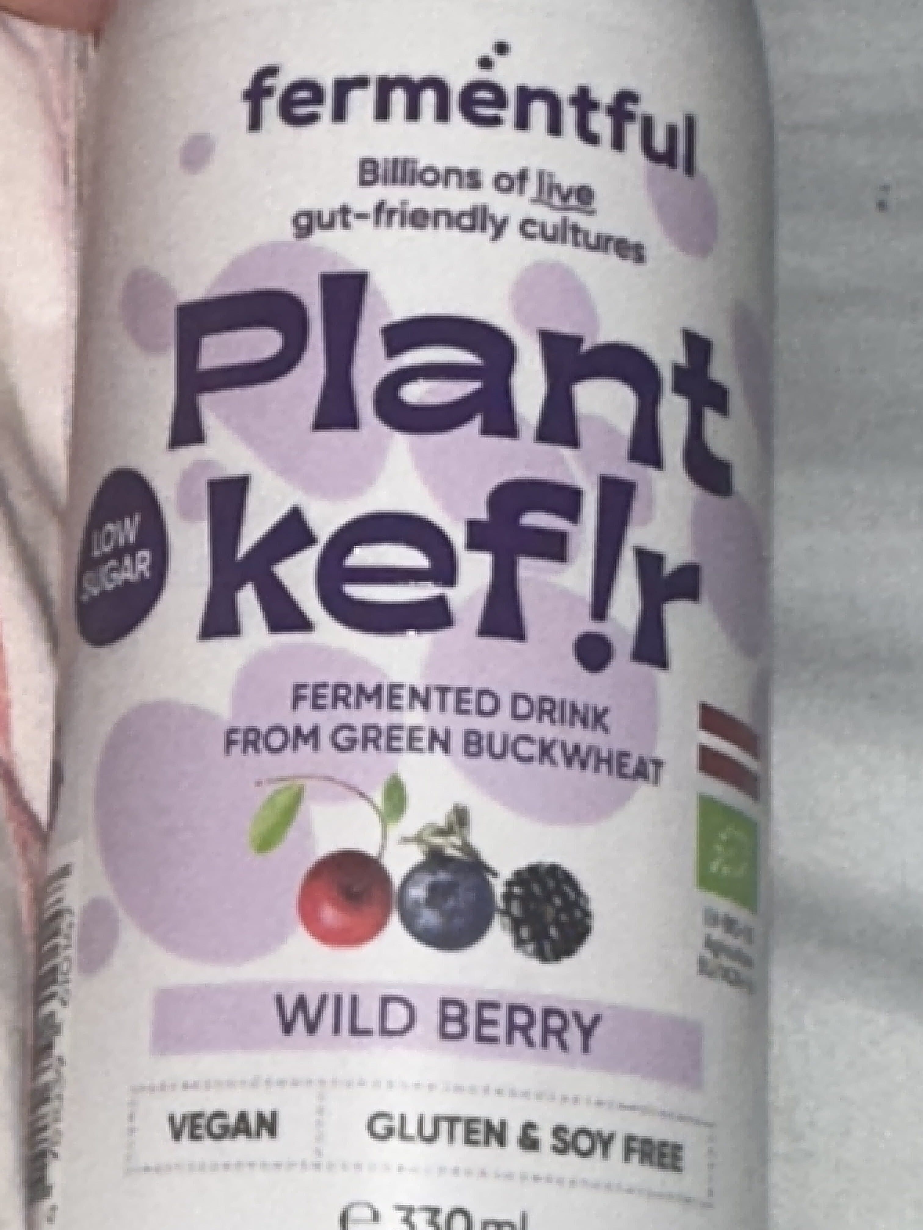fermentful Plant Kefir Wild Berry packshot
