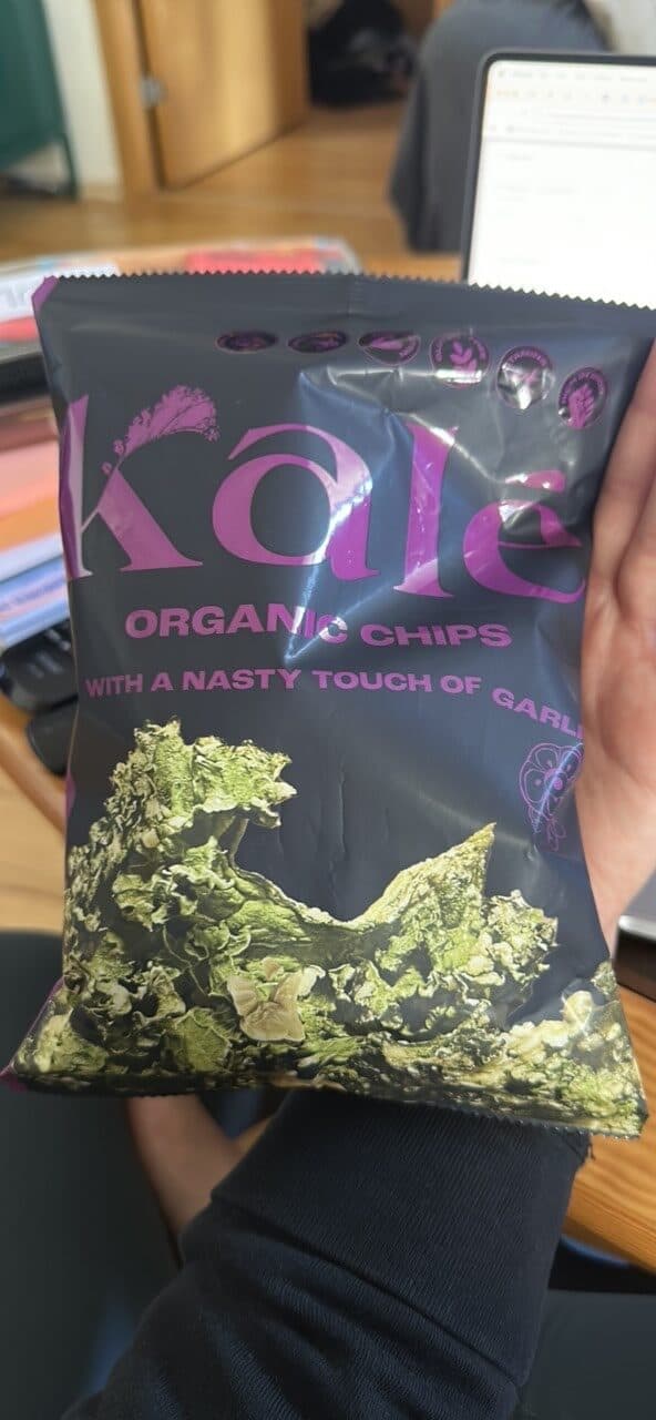 Kale Kale Organic Chips packshot