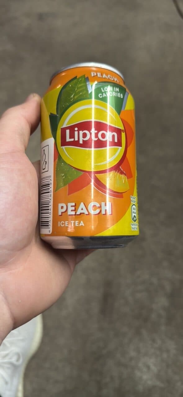 Lipton PEACH ICE TEA packshot