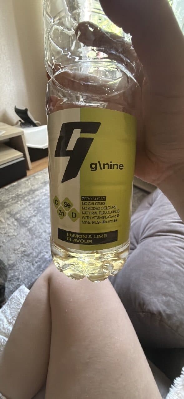 g nine LEMON & LIME FLAVOUR packshot
