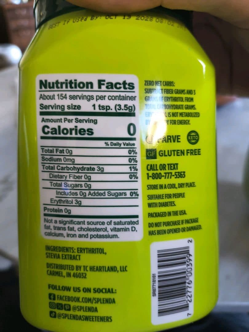 Splenda Stevia packshot