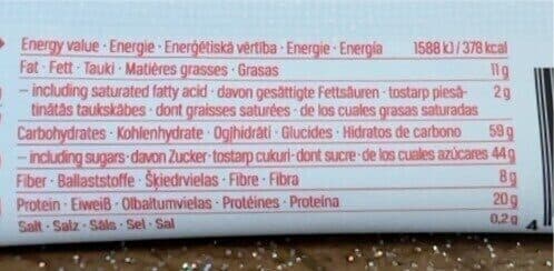 Open Food Facts Protein bar coffee chocolate packshot