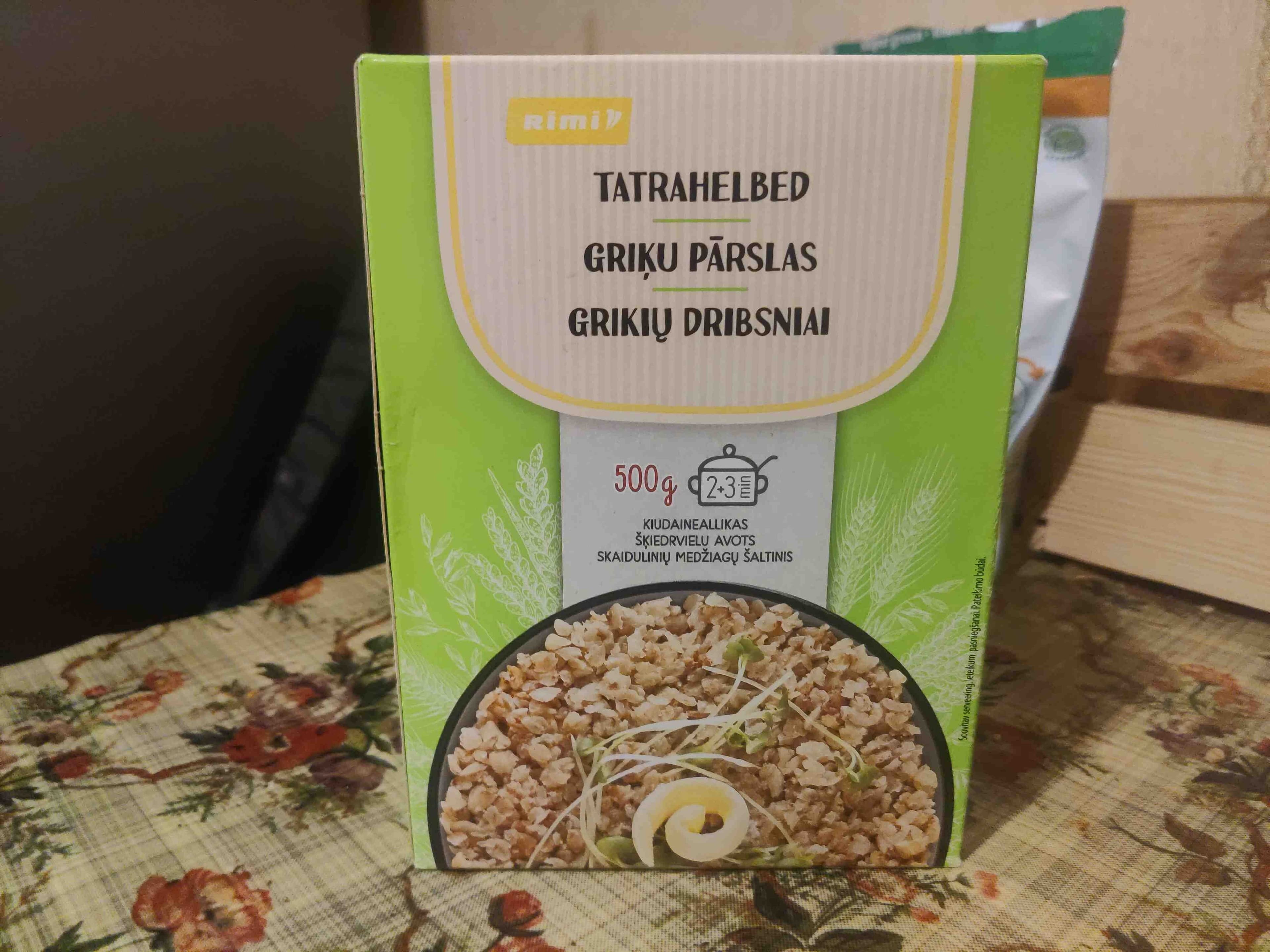 Rimi Grikių dribsniai packshot
