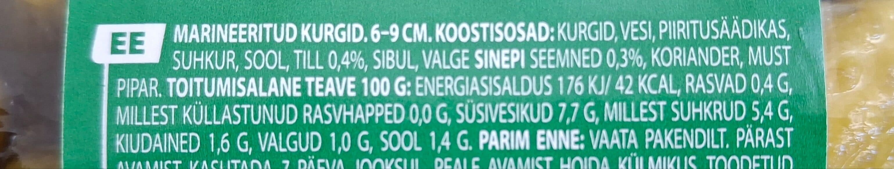 Rimi Pickles packshot